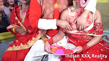भारतीय होली का Xxx मजेदार समय