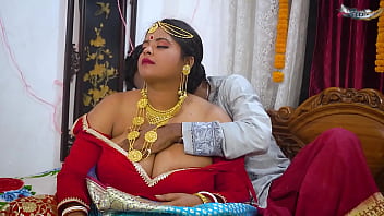 नया नवेला दूल्हा दुल्हन की पहली रात की जंगी चुदाई का पूरा मजा