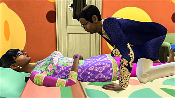 रात को देर से सौतेले पापा का आना – गरम भारतीय सेक्स
