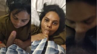 मोटी लड़की का गहरा मुंहमारा होटल के कमरे का एमएमएस