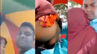 बुर्के वाली लड़की का जंगल में गर्म मुलाकात का वीडियो