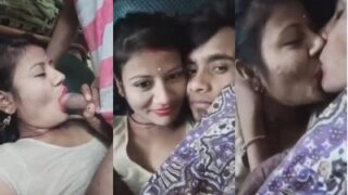 भाभी चुपके से अपने देवर को चूसती है देसी अश्लील फिल्म में