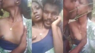 जंगल में देसी जोड़े का गर्म गंदा सेक्स वीडियो