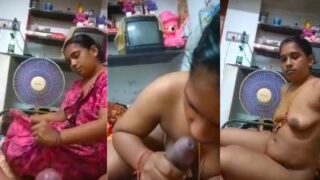 पति को बिस्तर पर तेलुगु स्टाइल में चूसती है पत्नी