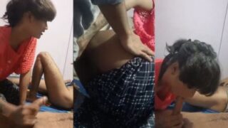 सींग वाली चक्की दो लंडों के साथ तीन का मज़ा ले रही है